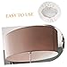 VOSAREA Lamp Shade Diffuser Cover White Glare Pendant Light Shading Tool for Table Lamps Chandeliers Ceiling Fixtures Easy Install Light Barrier Prevents Dirt Reduces Eye Irritation