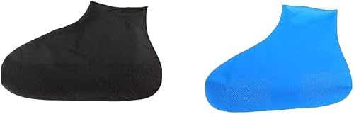 VINSHOES Waterproof Shoe Cover Unisex Shoes Protectors Silicone Rain Boots For Indoor Outdoor Rainy Reusable Outdoor Shoe Cover