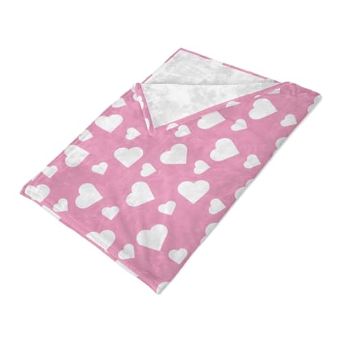 Manta suave, manta de sofá, manta con temática de corazón de amor, mantas mullidas, manta cálida para sofá, manta de sala de estar, manta grande, ropa de cama para sala de estar, mantas acogedoras