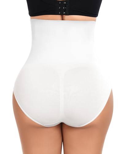 Image of Werena Tummy Control Shapewear for Women High Waisted Body Shaper Panties Slimming Girdle Shaping Briefs