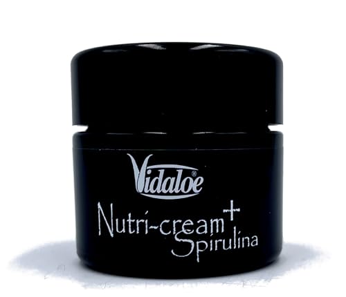 Vidaloe Nutri Cream with Aloe Vera (60% Aloe Vera) + Spirulina 50 ml, 50 ml (Pack of 1)