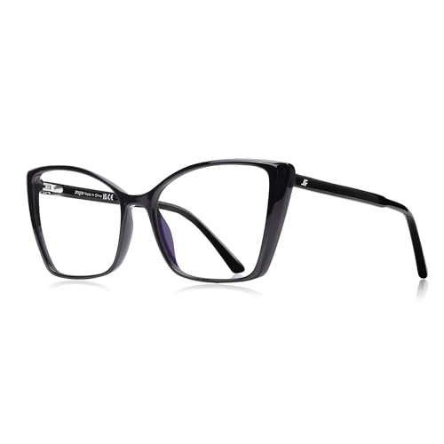 JFXQDR Blue Light Blocking Glasses for Women, Oversized...