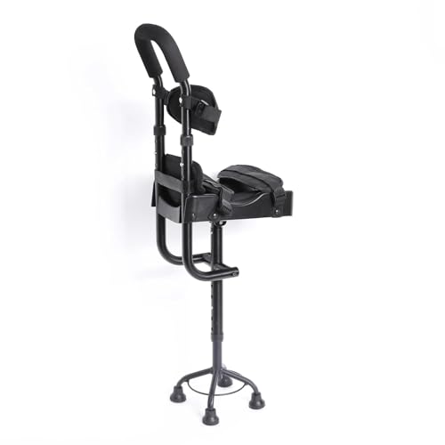 Béquilles de marche pour genoux avec coussinet EVA ergonomique