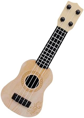 jojofuny Toy Guitar Kids Guitar Plastic Guitar Toy Educational Nylon Strings Musical Instrument Toy Kids Ukulele Toy Ukulele Playthings for Gift Beginners Kids Musical Instruments Kids Play Guitar