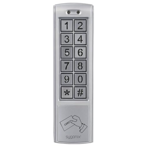 Sygonix SY-6421352 Clavier à code avec RFID montage en saillie 12 V DC/AC, 24 V DC/AC IP66 avec clavier éclairé – vue 2