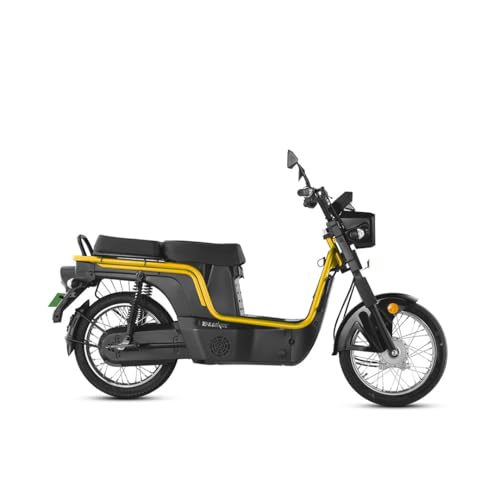 Image of E-Luna X3 Plus High Speed Electric Scooter with charger - Pearl Yellow - Ex-Showroom