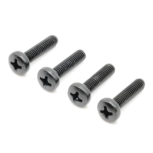 ReplacementScrews Stand Screws Compatible with Sceptre A557CV-UMRBX - 55 Inch TV - Complete Feet/Legs Screw Set