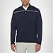 Callaway Men's Weather Series ¼ Zip Mock Neck Pullover for Men, Extended Sizes, Men’S Performance Apparel (Sizes Small-4Xl Big & Tall), Peacoat, Small