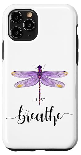 ���̃g���{�����g���{�����w�A�[�g Breathe Dragonflies art artwork �X�}�z�P�[�X iPhone 11 Pro �p