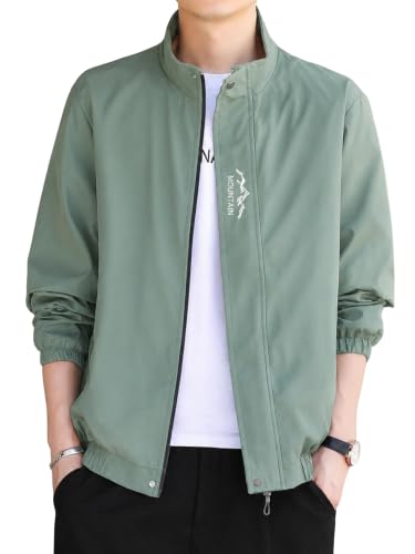 Image of Celary Men's Bomber Jacket | Lightweight Casual Zip-Up Jacket | Stylish Slim Fit Outerwear for All Seasons