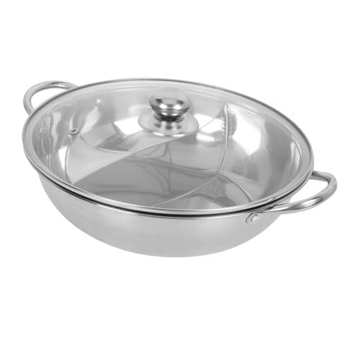 Marmite hot pot en acier inoxydable épaissi et durable