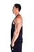 Mens Poly Stringer Tank Top by Pitbull in Black, X-Large