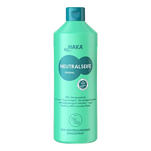 HAKA Neutralseife Original, Allzweckreiniger, 1 kg, pH-neutrale Reinigung