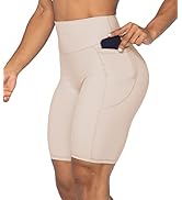 Sunzel 10" / 8" / 5" Biker Shorts for Women with Pockets, High Waisted Yoga Athletic Gym Workout ...