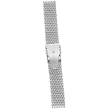LIFKOME Mesh Watchband Stainless Watch Strap Mesh Watch Band Metal Watchband الفولاذ المقاوم للصدأ Watchbnad