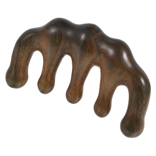 Beavorty Sandalwood Comb Massage Tools Massager Reliable Massage Comb Wood Craft Massage Comb Creative Wooden Massage Comb Body Massage Tool Simple Massage Comb Creative Massage Comb