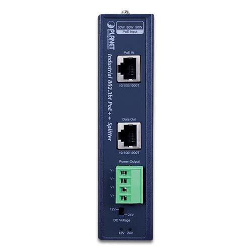 IPOE-173S Industrial Single-Port 10/100/1000Mbps 802.3bt PoE++ Splitter miniatura 2