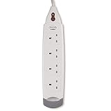 Belkin F9H400UK2M Câble Surgemaster 4 voies 2 m
