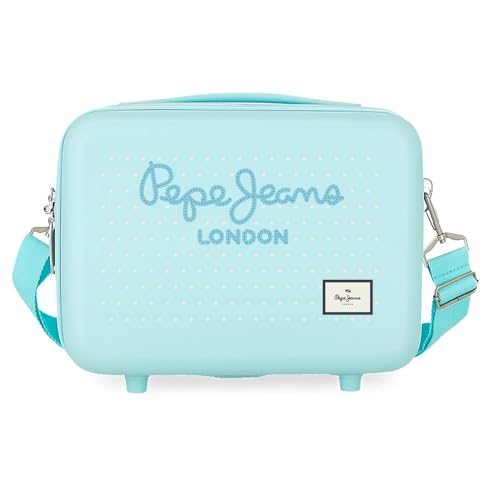 Pepe Jeans Dalma Nececer Adaptable Azul 29x21x15 cms Rígido ABS 9,14L 0,63 kgs by Joumma Bags