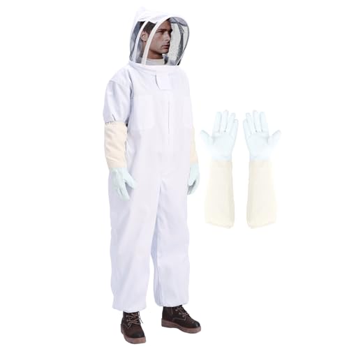 Beekeeper Suit for Men & Women - Sting Proof Ventilated Hood & Gloves