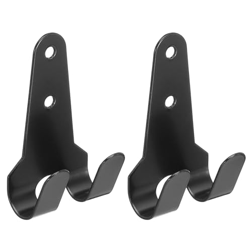 PATIKIL Soporte para Aerógrafo 2Pcs Soporte de Pared para Aerógrafo Gancho de Pistola de Pulverización Soporte de Hierro Universal para Compresor de Aire