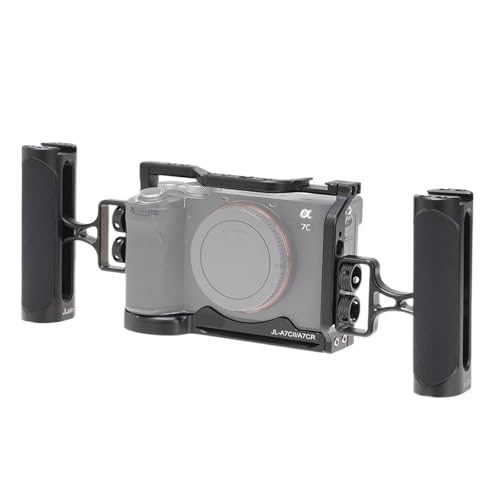 Sony A7CII A7CR �J�����P�[�W���O�ƃn���h���ʒu���ߌ��O�r�}�E���g�ƌ݊���������܂�(Threaded side handle)