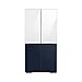 Produktbild Samsung RF65A96768A/EG French Door Kühlschrank, 183 cm, 647, Bespoke Design, Innenliegendes Beverage Center mit Dual Water Dispenser & Dual Ice Maker, Cool Select+, No Frost+,Clean White & Clean Navy