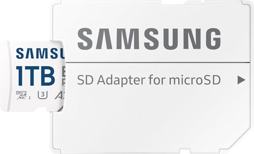 Image of Samsung 1TB EVO Plus Gen2 Micro SD Memory Card with Adapter