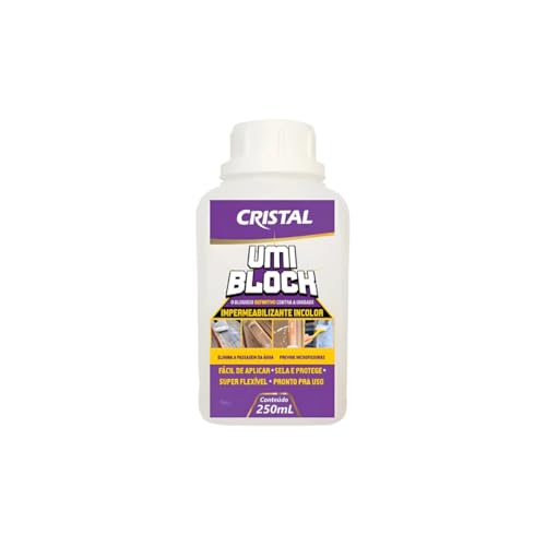 Cristal Umi Block, Impermeabilizante Incolor para Reparos, 250ml,...
