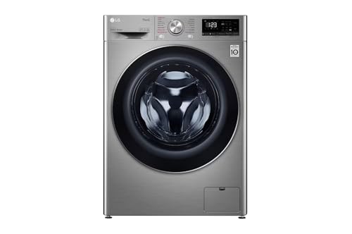 Lg 10 Kg 1400 Rpm Front Load Washing Machine, Stainless Silver - F4V5Ryp2T"Min 1 year manufacturer warranty"