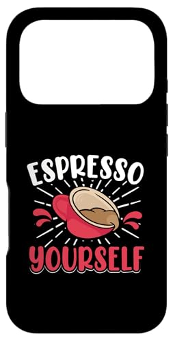 コーヒー豆 - 自分でエスプレッソ スマホケース iPhone 17 Pro 用