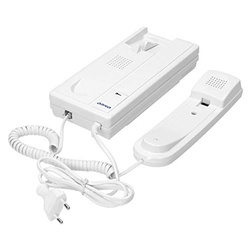 ORNO Fossa Gegensprechanlage 1 Einfamilienhaus für Unterputz 4-Draht 230 V AC Nachname Hintergrundbeleuchtung(Gegensprechanlage)