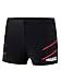 Produktbild Aqua Speed Enge Triathlon Schwimmhose Kinder + gratis eBook | Wettkampf Badehose | UV Schwimmbekleidung für Junge | 16. Schwarz Rot Gr. 140 | Andy