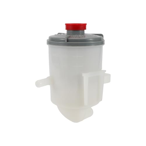 Partuto Power Steering Reservoir - No.53701S01A51 Car Automotive Power Steering Tank - for Honda Civic 1996-2000 Plastic White - 1 Pc