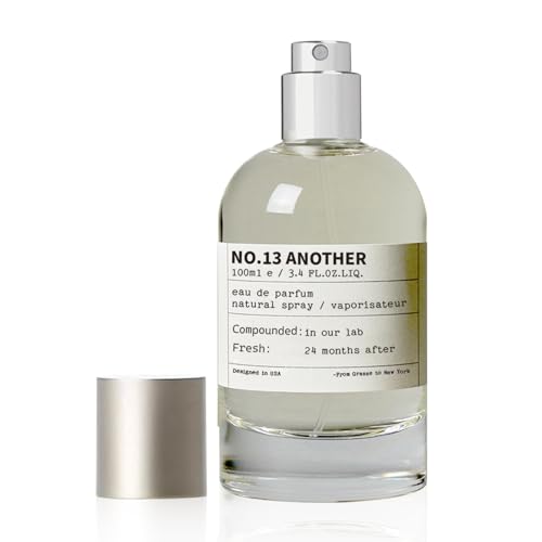 No.13 Another Amber Wood Parfum Spray - 3.4 Fl oz Unisex, Iconic New York Scent, Long Lasting Fragrance Natural and Vegan & Hypoallergenic for Women and Men