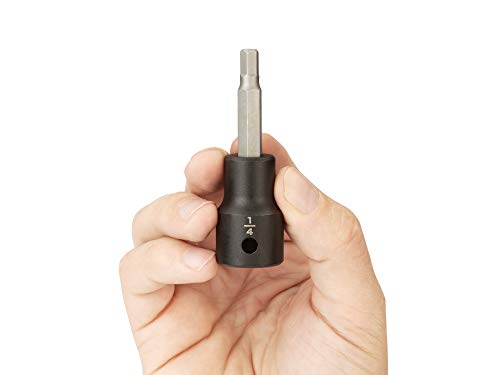 Image of TEKTON 1 /2 Inch Drive x 1 /4 Inch Hex Impact Bit Socket | SIB22206