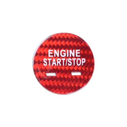 Couvercle bouton de démarrage Chevrolet Malibu rouge protection anti-rayure
