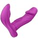 G Spot Rabbit Vibrator - Sexy Slave Ava Clitoral Stimulator with Tongue Tickler, 7 Vibration Silicone Waterproof Rabbit Vibrator, Sex Toys for Women, Rose Pink