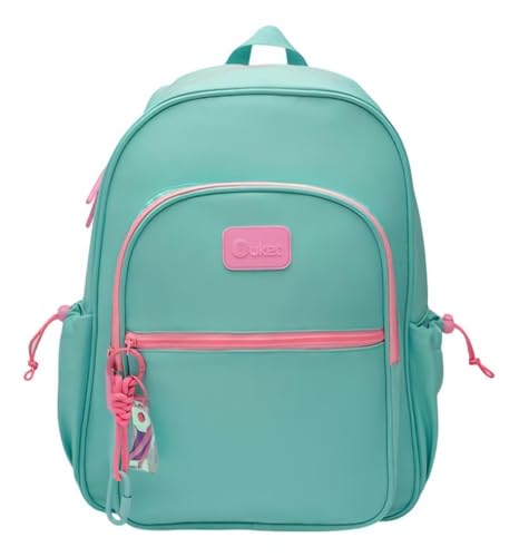 PUKET - Mochila de Costas Verde Água Tamanho Único