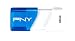 PNY Compact Attache 64GB USB 2.0 Flash Drive Blue (P-FD64GCOMB-GE)