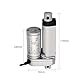AUTTGINN 1500N 50mm Linearmotor, 12v DC Linear Actuator Motor Elektro Zylinder Schubstangenmotor für Auto,Möbel,RV,Türöffner,Industrielle Landwirtschaft, Gefäße usw (50mm)