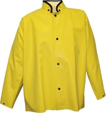 MOLLIFII Magnaprene Flame Resistant Rain Jacket, Yellow, XL, Mfr: J12207-A