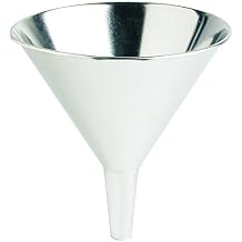 LubriMatic 75-011 Galvanized Steel Utility Funnel - 32 Ounce