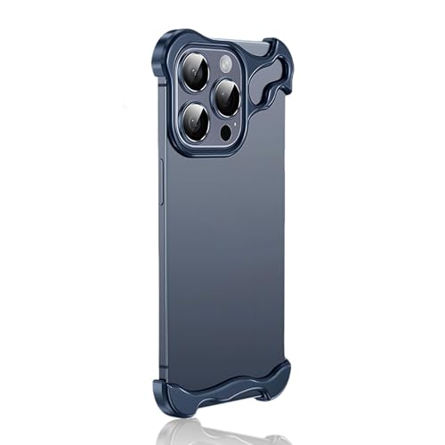 Coque bumper iPhone 16 Pro bleu pour photographe et usage quotidien