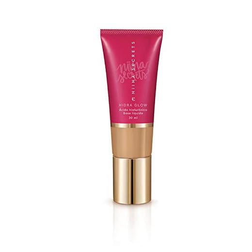 Base Líquida Niina Secrets Hidra Glow Cor 30 30ml - Eudora