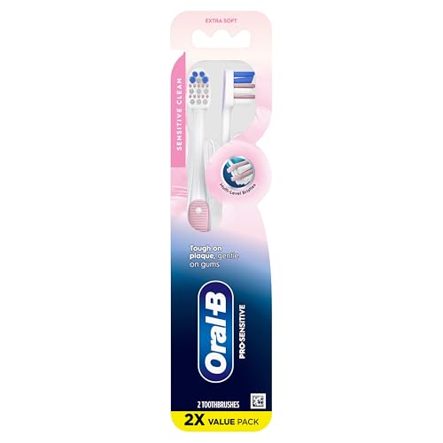 Oral-B Gum Care Sensitive toothbrushes, 2 Count tootbrush Extra Soft, Gentle on Teeth, Gentle on Gums, Extra Soft Tooth Brush, Compact Toothbrush - image 6
