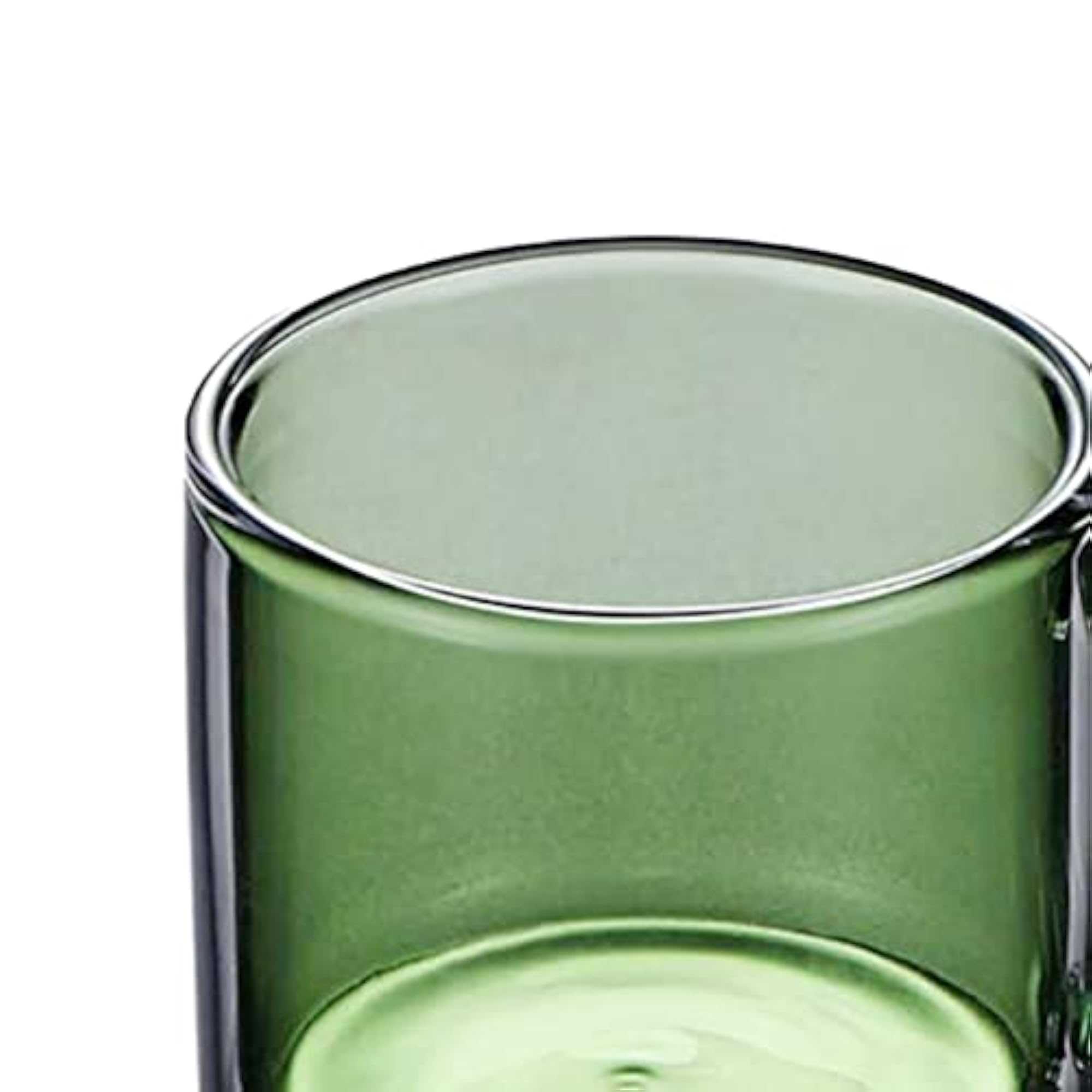 2pcs Double-Layer Glass Champagne Drinking Cups for Cafe