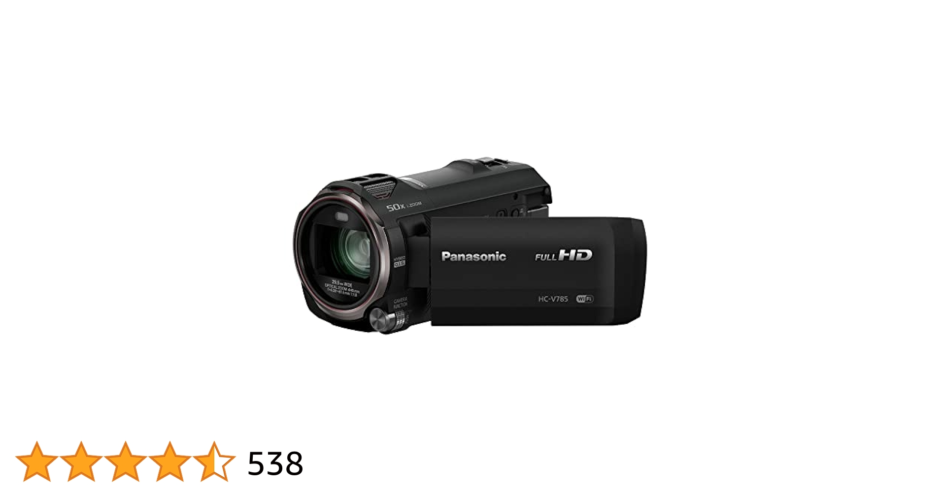 ❗️激安価格❗️ビデオカメラ　本体　Panasonic HC-V785 Amazon.com : Panasonic Full HD Video Camera Camcorder, 20X