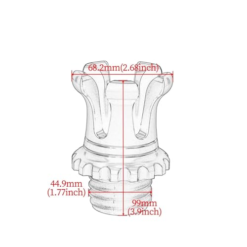 Bouchon de réservoir carburant moto finition usinée pour Softail - 6