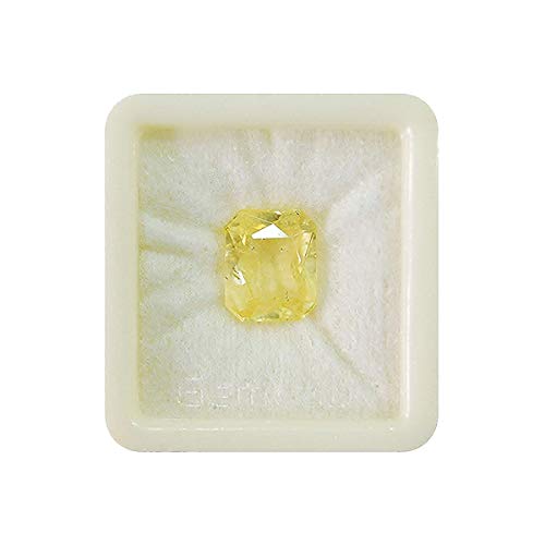 Saphir jaune pour homme authentique Pukhraj AAA+ contre contrefaçons